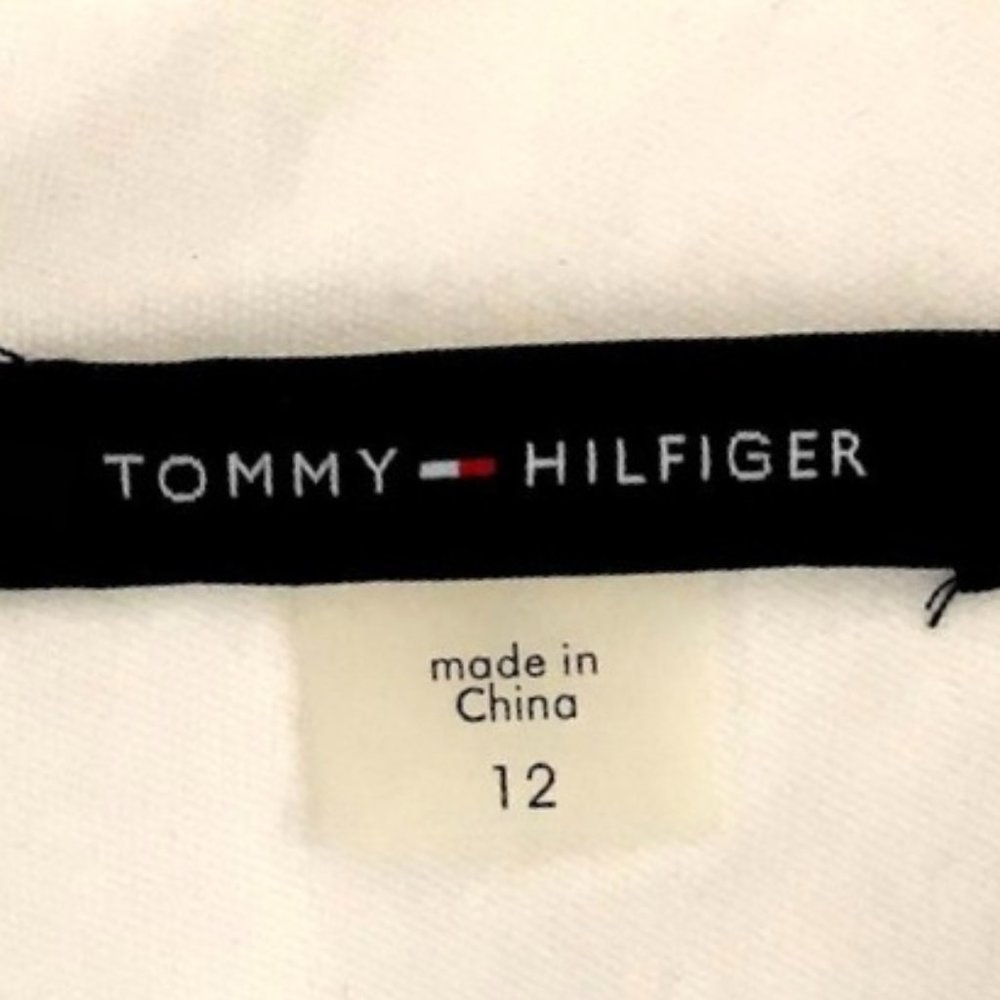 TOMMY HILFIGER Scuba Sheath Crepe Dress - Picture 8 of 8